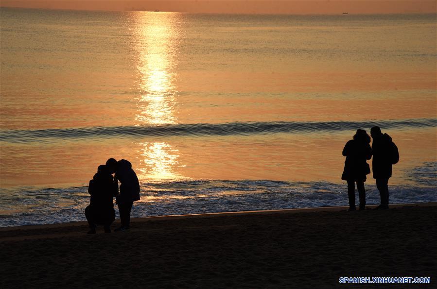 CHINA-SHANDONG-RIZHAO-AÑO NUEVO-CELEBRACION 
