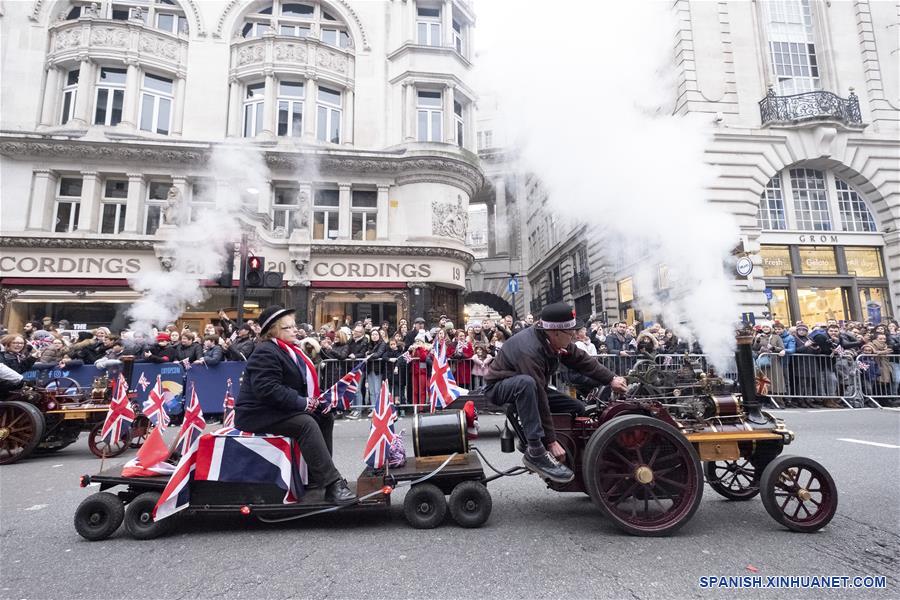 REINO UNIDO-LONDRES-DESFILE-AÑO NUEVO