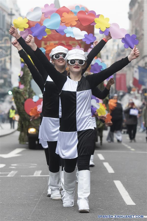 REINO UNIDO-LONDRES-DESFILE-AÑO NUEVO