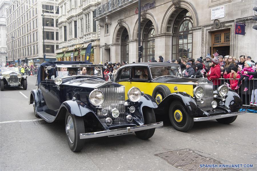 REINO UNIDO-LONDRES-DESFILE-AÑO NUEVO