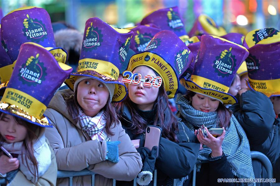 EEUU-NUEVA YORK-TIMES SQUARE-CELEBRACION DE AÑO NUEVO