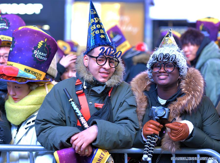 EEUU-NUEVA YORK-TIMES SQUARE-CELEBRACION DE AÑO NUEVO