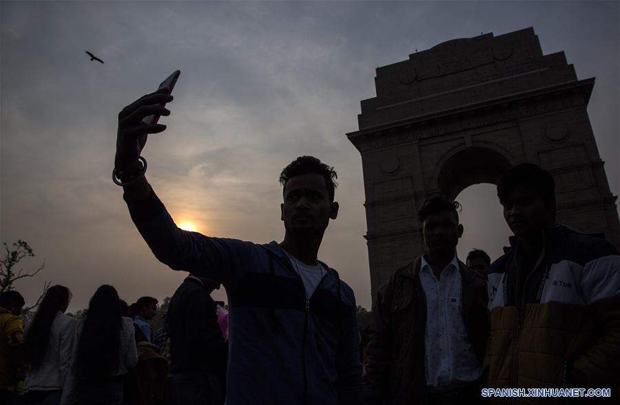INDIA-NUEVA DELHI-AÑO NUEVO