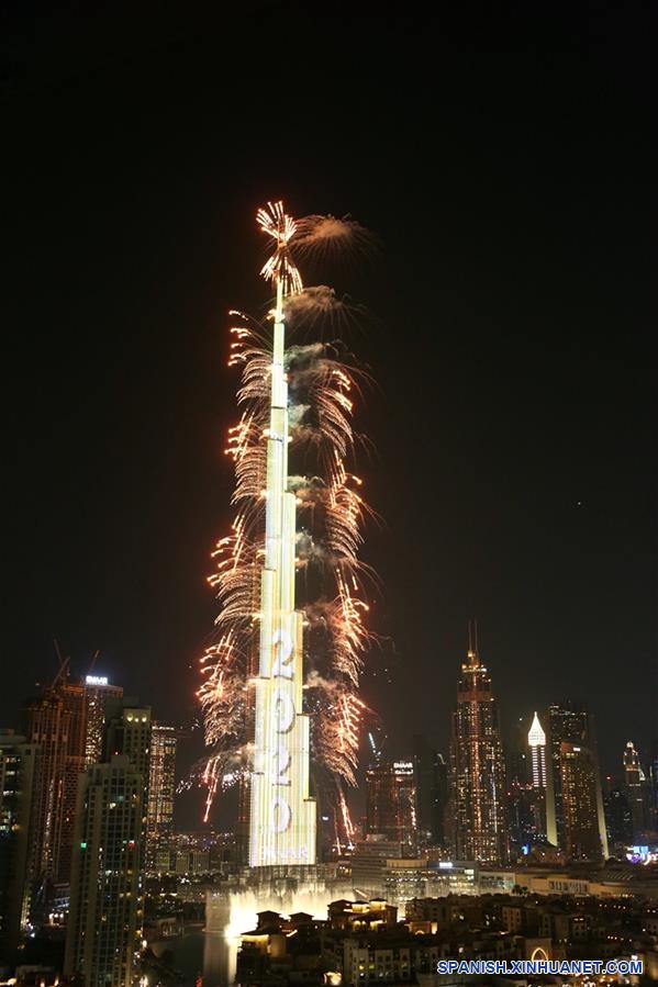 EAU-DUBAI-BURJ KHALIFA-CELEBRACION DE AÑO NUEVO