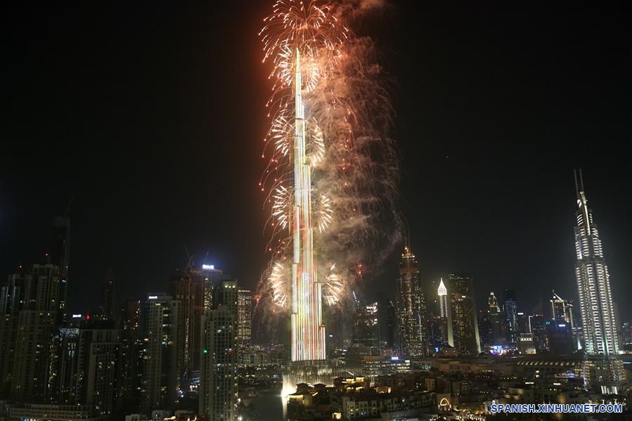 EAU-DUBAI-BURJ KHALIFA-CELEBRACION DE AÑO NUEVO