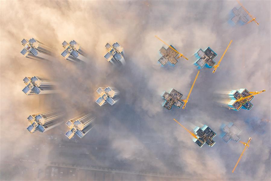 XINHUA-IMAGENES DEL A&Ntilde;O 2019-VISTA AEREA