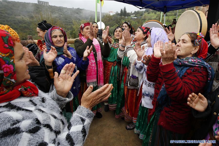 ARGELIA-TIZI OUZOU-AÑO NUEVO AMAZIGH-CELEBRACION