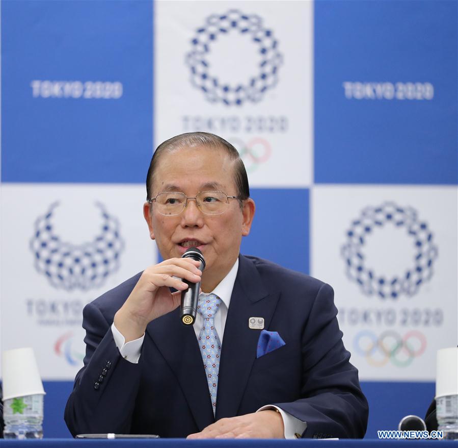 JAPON-TOKIO-OLIMPIADAS-LEMA-CONFERENCIA DE PRENSA