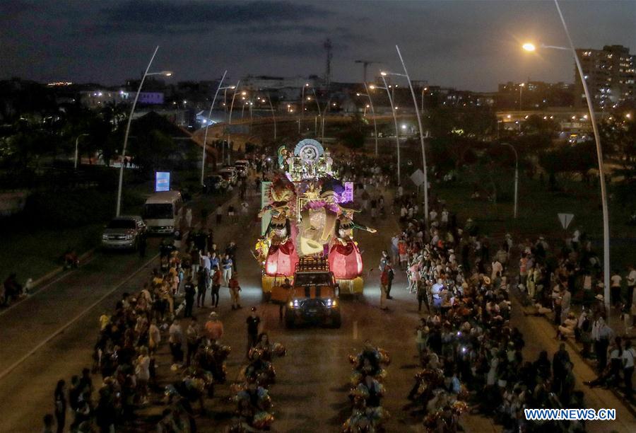 PANAMA-CIUDAD DE PANAMA-CARNAVAL-DESFILE