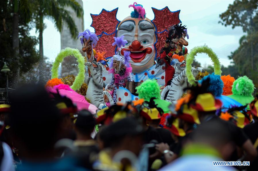 Venezuela Desfile de carnaval en el Paseo Los Próceres en Caracas