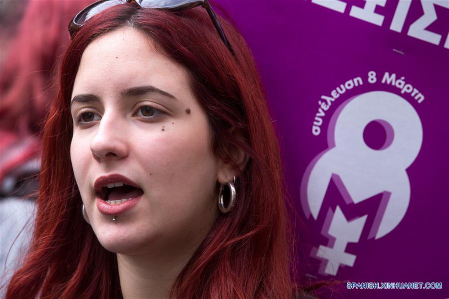 GRECIA-ATENAS-DIA INTERNACIONAL DE LA MUJER-MANIFESTACION