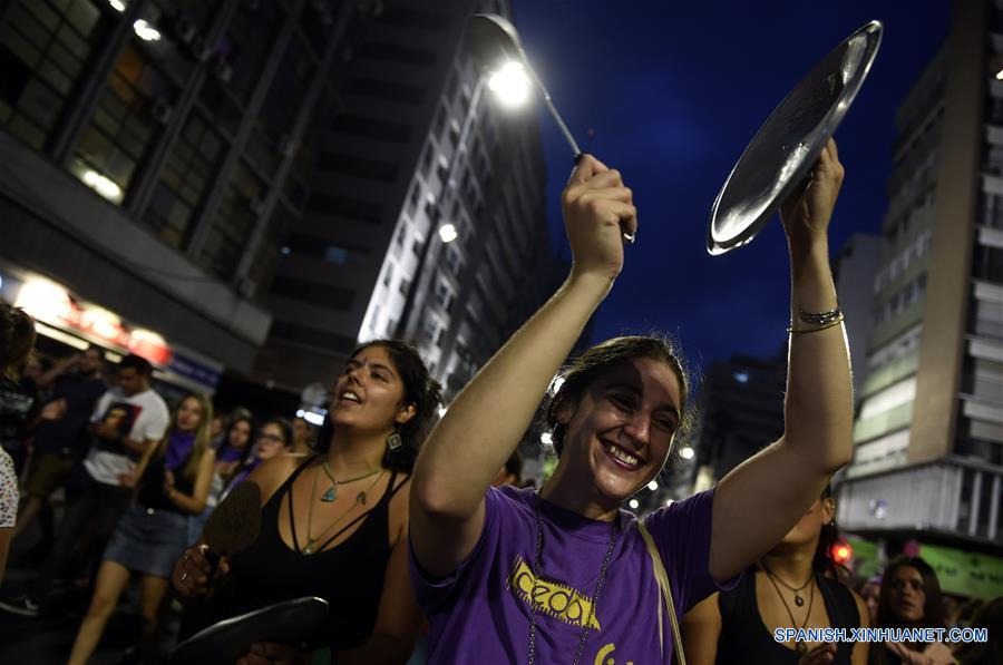 URUGUAY-MONTEVIDEO-DIA INTERNACIONAL DE LA MUJER-MANIFESTACION