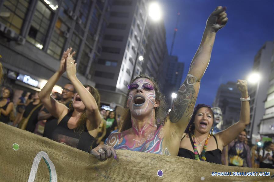URUGUAY-MONTEVIDEO-DIA INTERNACIONAL DE LA MUJER-MANIFESTACION