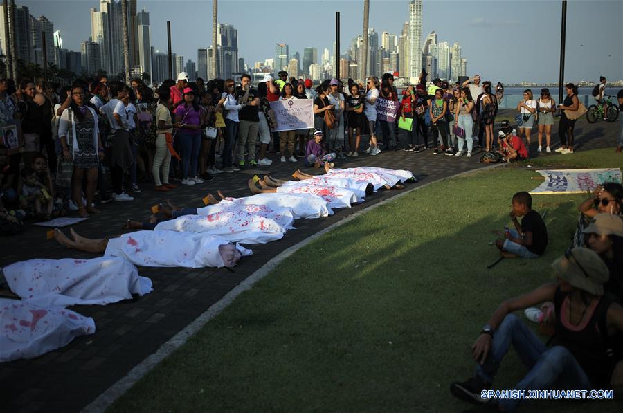 PANAMA-CIUDAD DE PANAMA-DIA INTERNACIONAL DE LA MUJER-MANIFESTACION