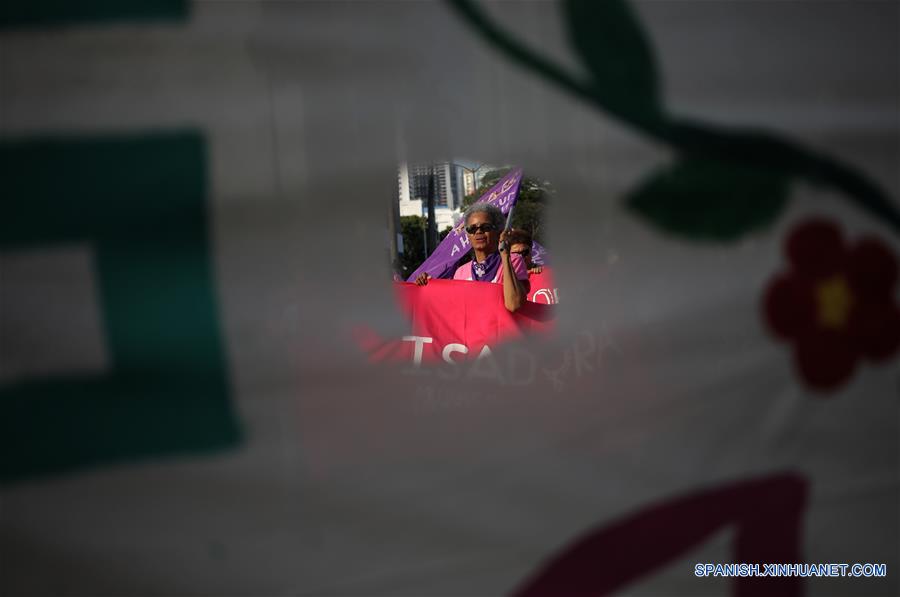 PANAMA-CIUDAD DE PANAMA-DIA INTERNACIONAL DE LA MUJER-MANIFESTACION