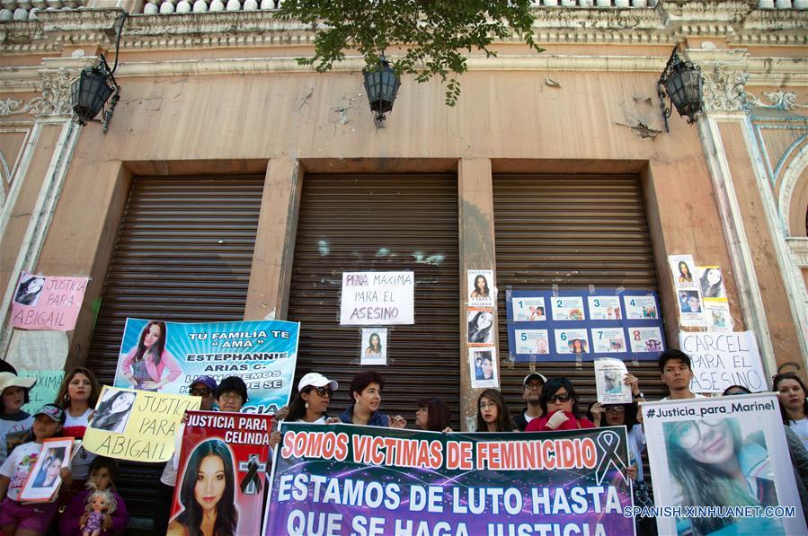 BOLIVIA-LA PAZ-DIA DE LA MUJER-MANIFESTACION