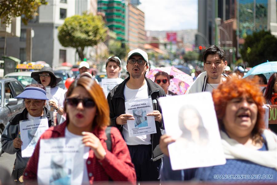BOLIVIA-LA PAZ-DIA DE LA MUJER-MANIFESTACION