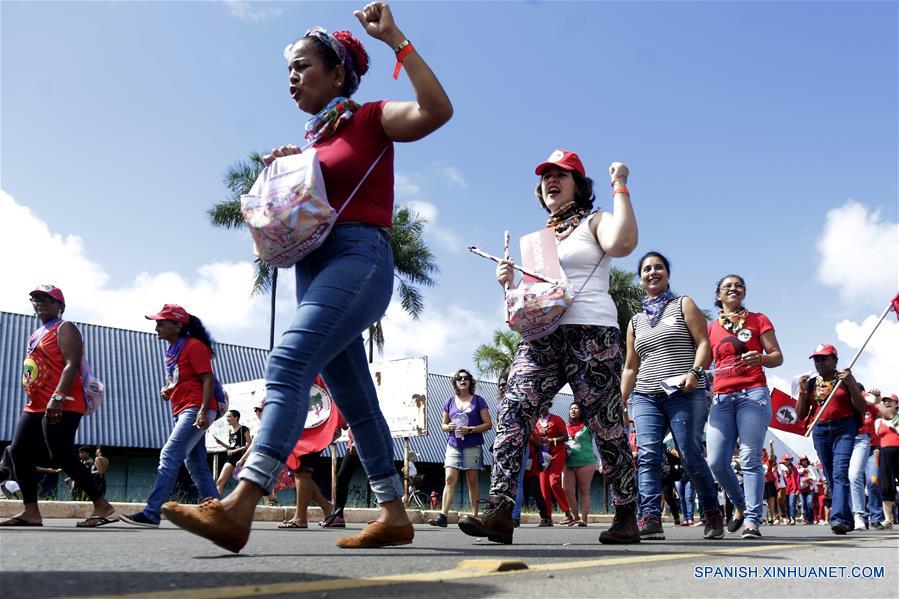 BRASIL-BRASILIA-DIA INTERNACIONAL DE LA MUJER-MARCHA