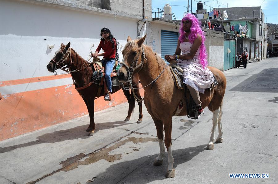 MEXICO-PUEBLA-CARNAVAL-XINACATES