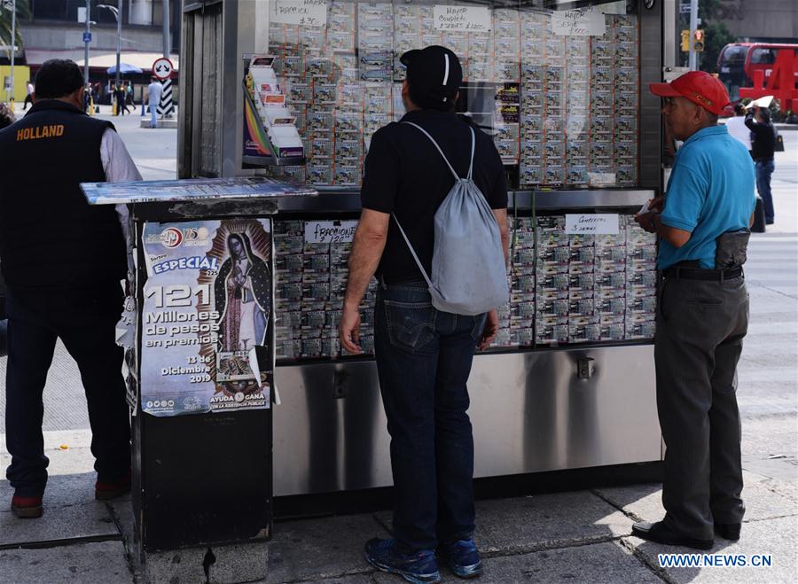 MEXICO-CIUDAD DE MEXICO-BILLETE DE LOTERIA-AVION PRESIDENCIAL