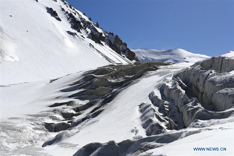 CHINA-GANSU-GLACIER-SCENERY (CN)