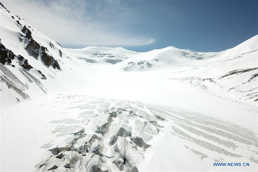 CHINA-GANSU-GLACIER-SCENERY (CN)