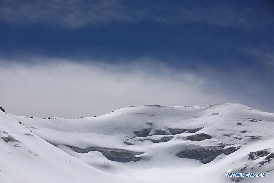 CHINA-GANSU-GLACIER-SCENERY (CN)