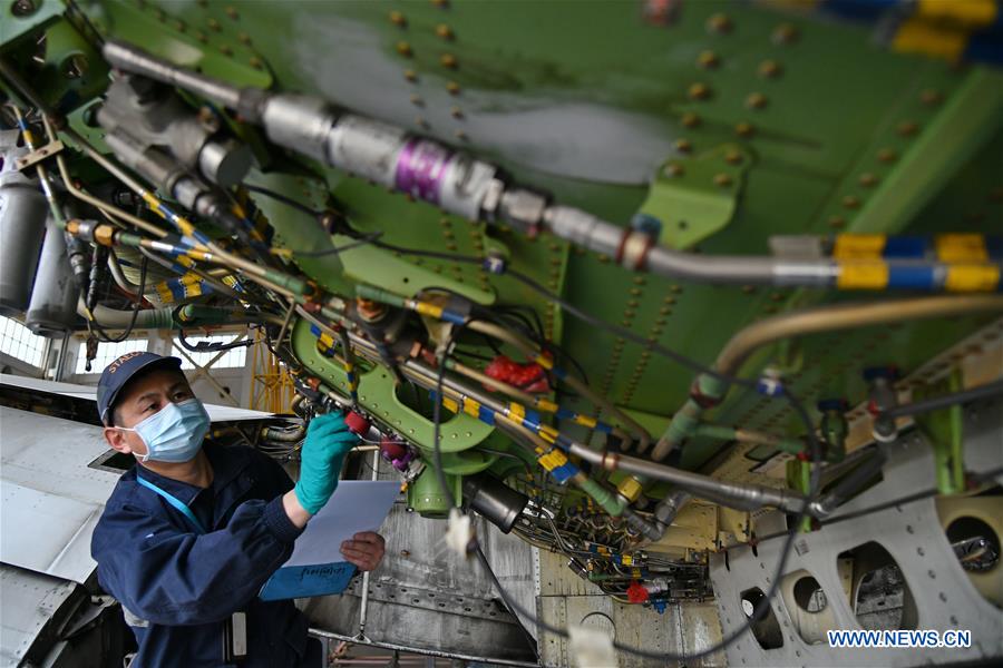 CHINA-SHANDONG-JINAN-AVIONES-TRANSFORMACION A CARGUERO