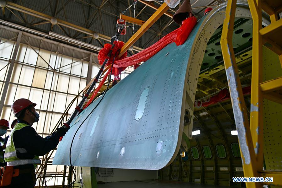 CHINA-SHANDONG-JINAN-AVIONES-TRANSFORMACION A CARGUERO