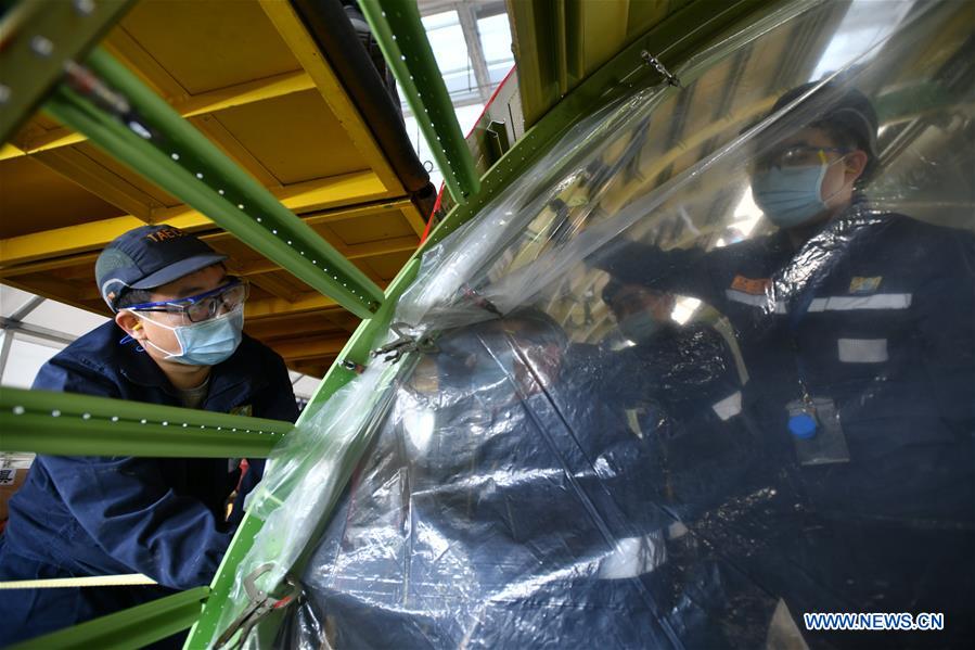 CHINA-SHANDONG-JINAN-AVIONES-TRANSFORMACION A CARGUERO