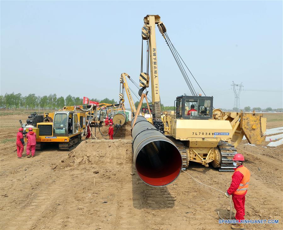 CHINA-LIAONING-RUSIA-TUBERIA DE GAS NATURAL-CONSTRUCCION