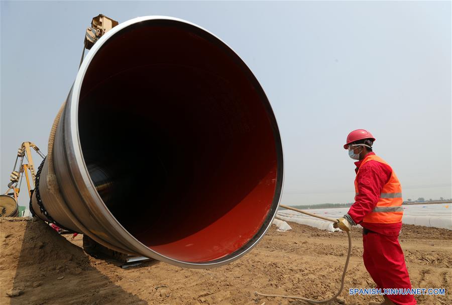 CHINA-LIAONING-RUSIA-TUBERIA DE GAS NATURAL-CONSTRUCCION