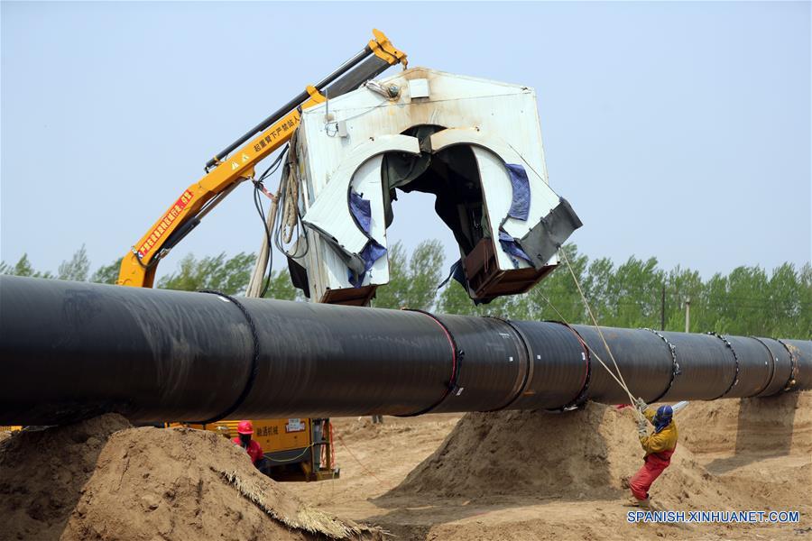 CHINA-LIAONING-RUSIA-TUBERIA DE GAS NATURAL-CONSTRUCCION