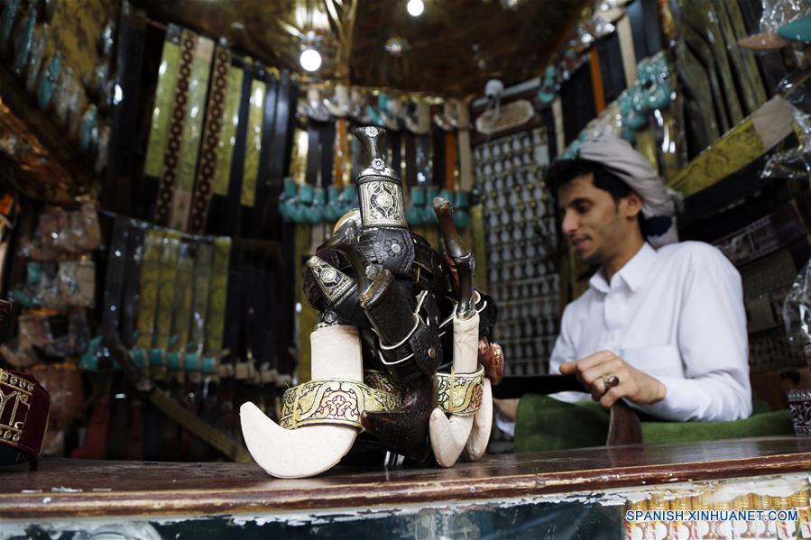 YEMEN-SANA-EID AL-FITR-MERCADO