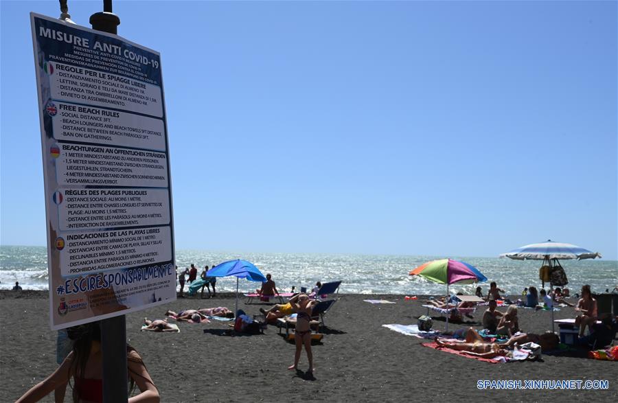ITALIA-LADISPOLI-COVID-19-PLAYA