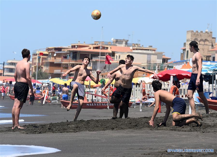 ITALIA-LADISPOLI-COVID-19-PLAYA
