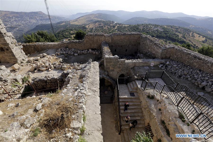 JORDANIA-AJLUN-CASTILLO DE AJLUN