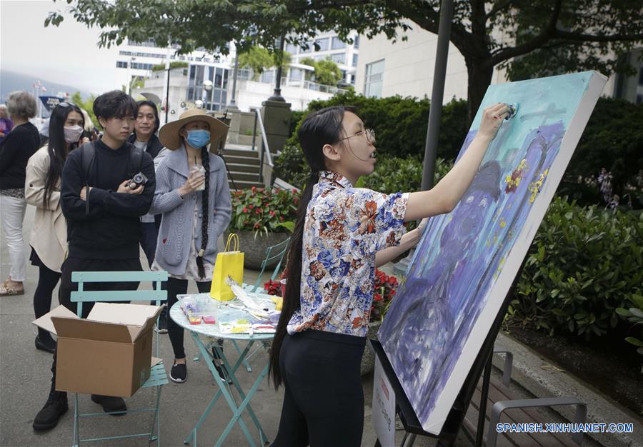 CANADA-VANCOUVER-COMPETENCIA DE ARTE