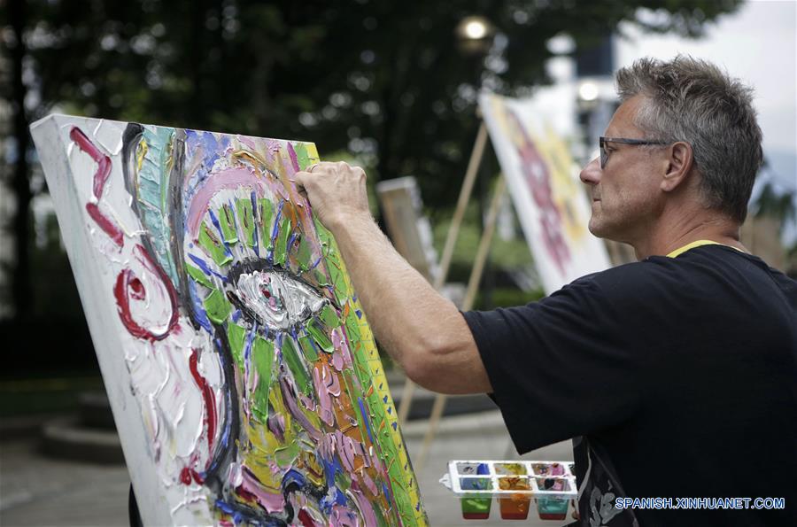 CANADA-VANCOUVER-COMPETENCIA DE ARTE