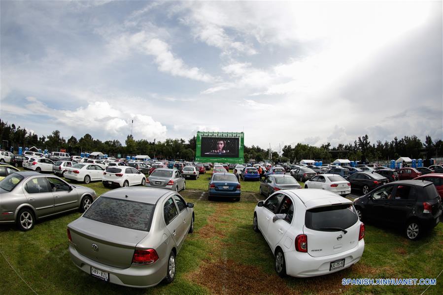 MEXICO-CIUDAD DE MEXICO-COVID-19-AUTOCINEMA