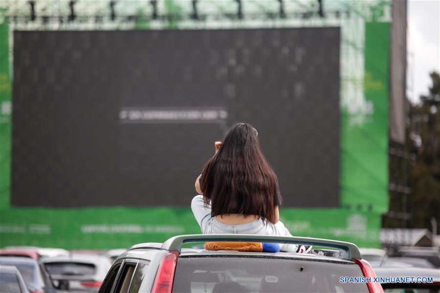 MEXICO-CIUDAD DE MEXICO-COVID-19-AUTOCINEMA