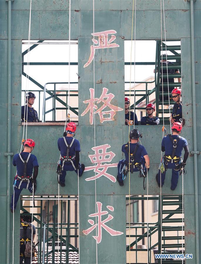 CHINA-SHANGHAI-SIMULACRO