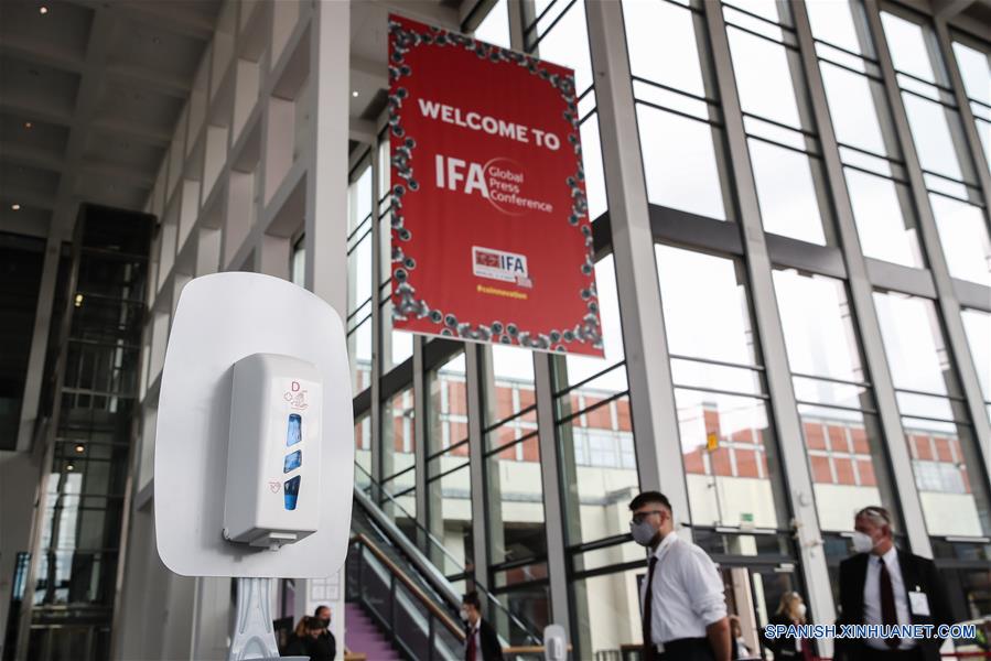 ALEMANIA-BERLIN-FERIA IFA 2020-MEDIDAS DE HIGIENE