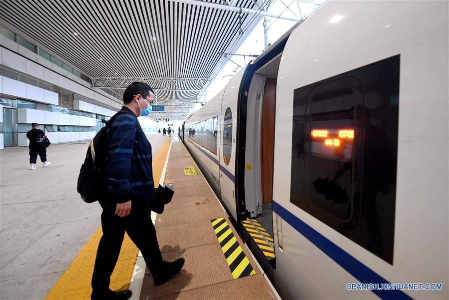 CHINA-LANGFANG-TREN DE ALTA VELOCIDAD-CONVENIENCIA