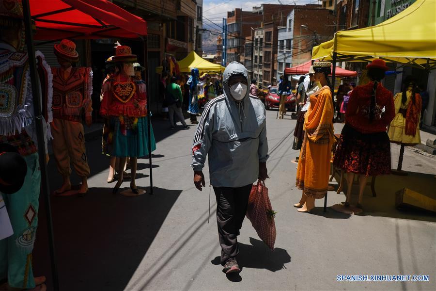 BOLIVIA-LA PAZ-COVID-19