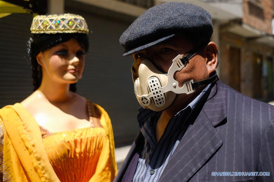 BOLIVIA-LA PAZ-COVID-19