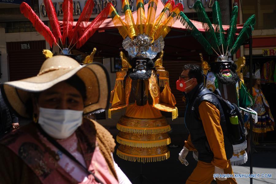 BOLIVIA-LA PAZ-COVID-19