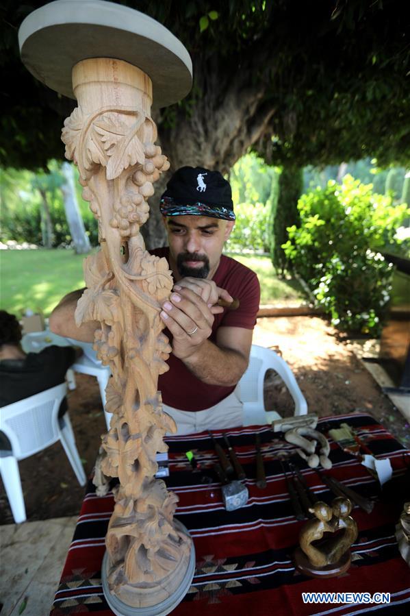 LIBANO-BEIRUT-EXPOSICION DE ARTE