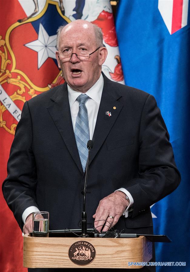 (7)CHILE-SANTIAGO-AUSTRALIA-POLITICA-VISITA  