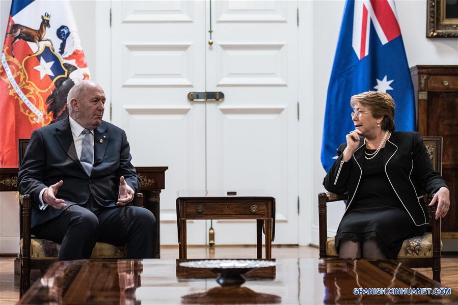 (4)CHILE-SANTIAGO-AUSTRALIA-POLITICA-VISITA 